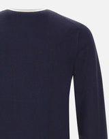 Maglia in lana e cotone K45145 07 SUN68 
