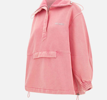 THE ATTICO Felpa over in cotone Pink Donna 