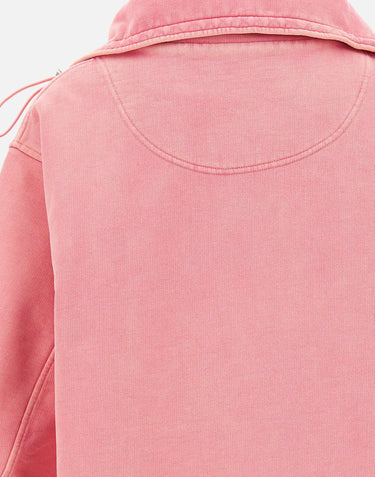 THE ATTICO Felpa over in cotone Pink Donna 