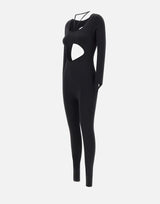 ANDREADAMO "Sculpting jersey jumpsuit" BLACK Donna 
