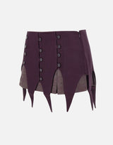 AVAVAV Minigonna in viscosa PURPLE Donna 