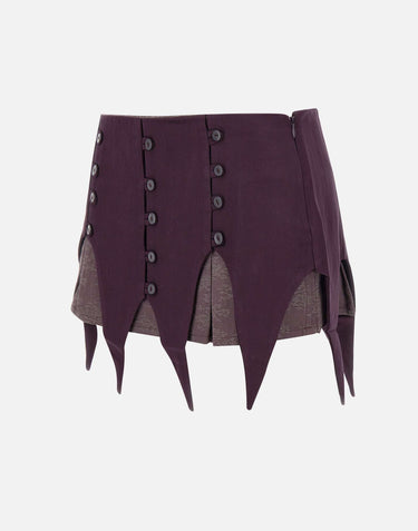AVAVAV Minigonna in viscosa PURPLE Donna 