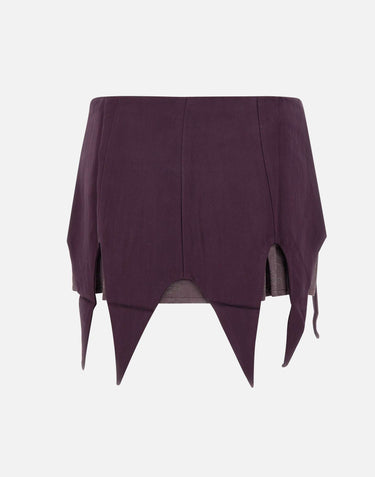 AVAVAV Minigonna in viscosa PURPLE Donna 