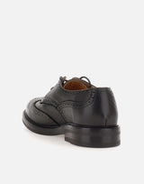 DUCA DEGLI ABRUZZI Stringate "James"  in pelle BLACK Uomo 