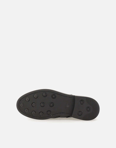 DUCA DEGLI ABRUZZI Stringate "James"  in pelle BLACK Uomo 