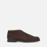 DUCA DEGLI ABRUZZI Polacchini "Leo" in pelle scamosciata BROWN Uomo 