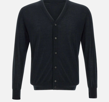 Cardigan  rasato in lana 901704 261 KANGRA 