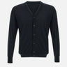 Cardigan  rasato in lana 901704 261 KANGRA 