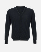 Cardigan  rasato in lana 901704 261 KANGRA 