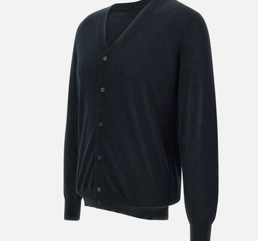 Cardigan  rasato in lana 901704 261 KANGRA 