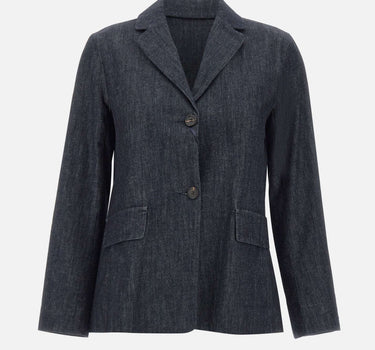 'S MAX MARA Blazer "Leone" BLUE Donna 