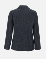 'S MAX MARA Blazer "Leone" BLUE Donna 