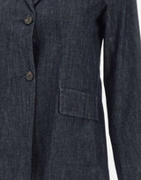 'S MAX MARA Blazer "Leone" BLUE Donna 