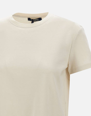 'S MAX MARA T-shirt "Bella" WHITE Donna 
