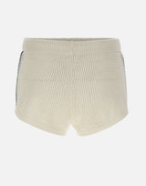 Shorts a maglia uncinetto KC6477 WHITE ADIDAS 