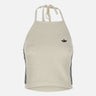 ADIDAS Top in maglia uncinetto WHITE Donna 