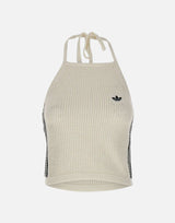 ADIDAS Top in maglia uncinetto WHITE Donna 