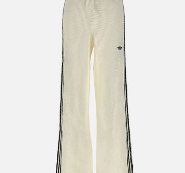 ADIDAS Pantalone "Firebird" WHITE Donna 