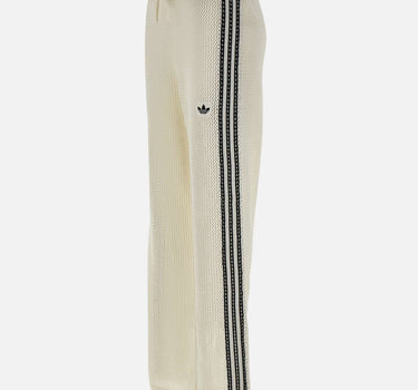 ADIDAS Pantalone "Firebird" WHITE Donna 