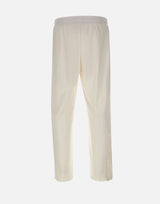 ADIDAS Pantaloni tuta larghi WHITE Uomo 