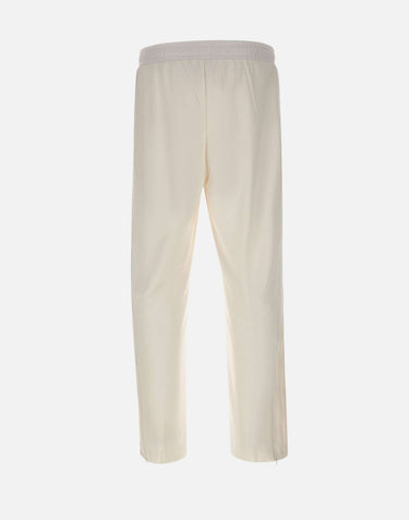 ADIDAS Pantaloni tuta larghi WHITE Uomo 