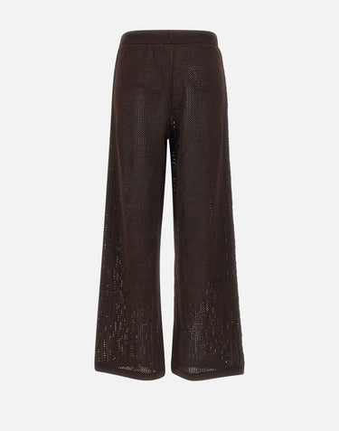 ADIDAS Pantalone "Firebird" BROWN Donna 