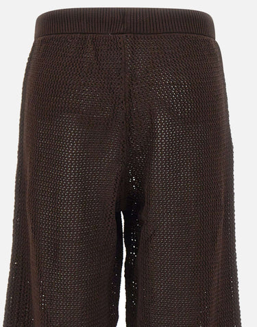 ADIDAS Pantalone "Firebird" BROWN Donna 