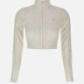 ADIDAS Felpa in pizzo Firebird WHITE Donna 
