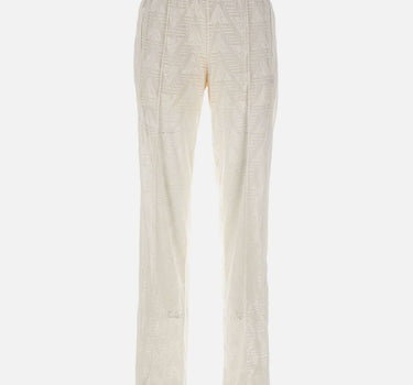 ADIDAS Pantaloni con pizzo firebird WHITE Donna 