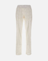 ADIDAS Pantaloni con pizzo firebird WHITE Donna 