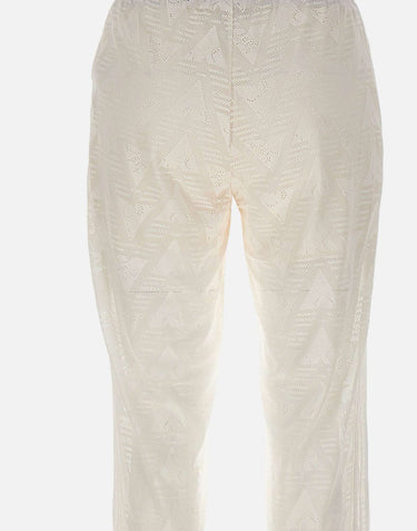 ADIDAS Pantaloni con pizzo firebird WHITE Donna 