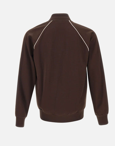 ADIDAS Felpa da allenamento BROWN Uomo 