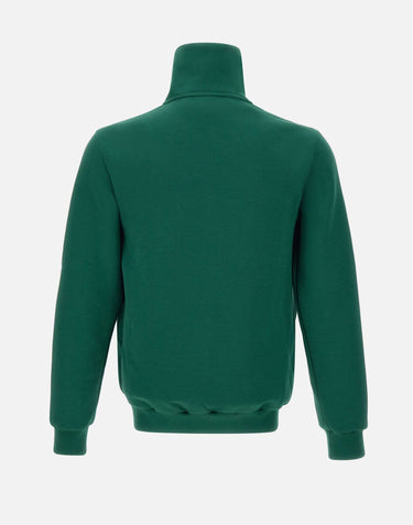 ADIDAS Felpa "Classic TT" GREEN Uomo 