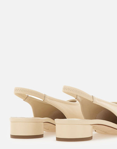 Scarpe slingback "Dua" FLGLVR25RO150 CREAMY AEYDE 