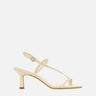 Sandali "Elise" HSASTS65CI0121 CREAMY AEYDE 