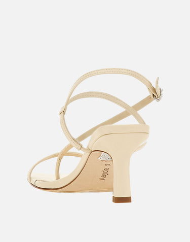 Sandali "Elise" HSASTS65CI0121 CREAMY AEYDE 