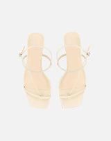 Sandali "Elise" HSASTS65CI0121 CREAMY AEYDE 