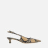 Scarpe slingback "Catrina" PU0114006006126 HAZELNUT AEYDE 
