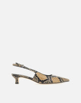 Scarpe slingback "Catrina" PU0114006006126 HAZELNUT AEYDE 