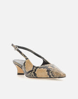 Scarpe slingback "Catrina" PU0114006006126 HAZELNUT AEYDE 