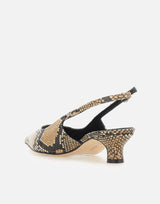 Scarpe slingback "Catrina" PU0114006006126 HAZELNUT AEYDE 