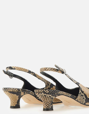 Scarpe slingback "Catrina" PU0114006006126 HAZELNUT AEYDE 