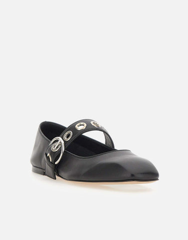 Ballerine "Uma Eyelet" RKLS08FL159 BLACK AEYDE 