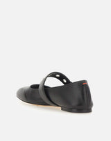 Ballerine "Uma Eyelet" RKLS08FL159 BLACK AEYDE 