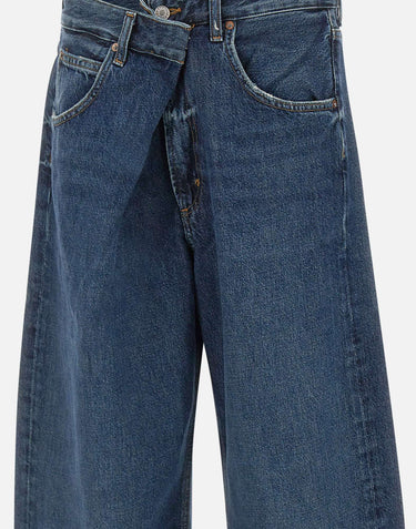 AGOLDE Jeans "Vana fold" BLUE Donna 