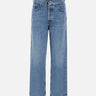 AGOLDE Jeans "Echo taper flip waistband" Light Blue Donna 