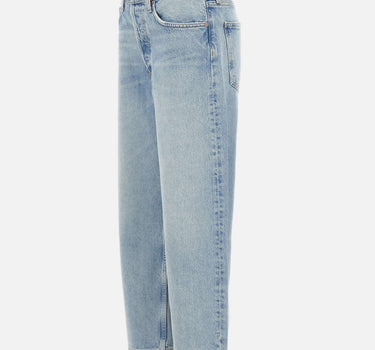 AGOLDE Jeans "Arc" Light Blue Donna 
