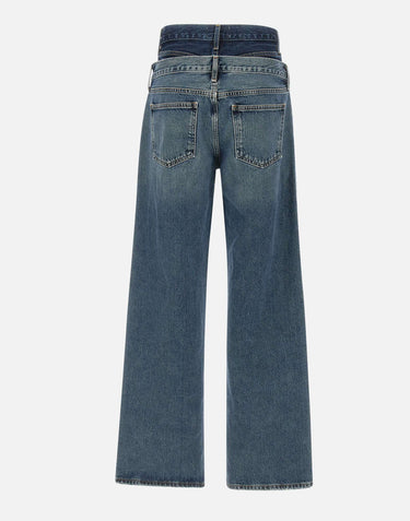 AGOLDE Jeans "Elson" BLUE Donna 