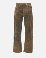 AGOLDE Jeans "Afton" BROWN Uomo 