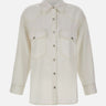 AGOLDE Camicia "Lotta Western" WHITE Donna 